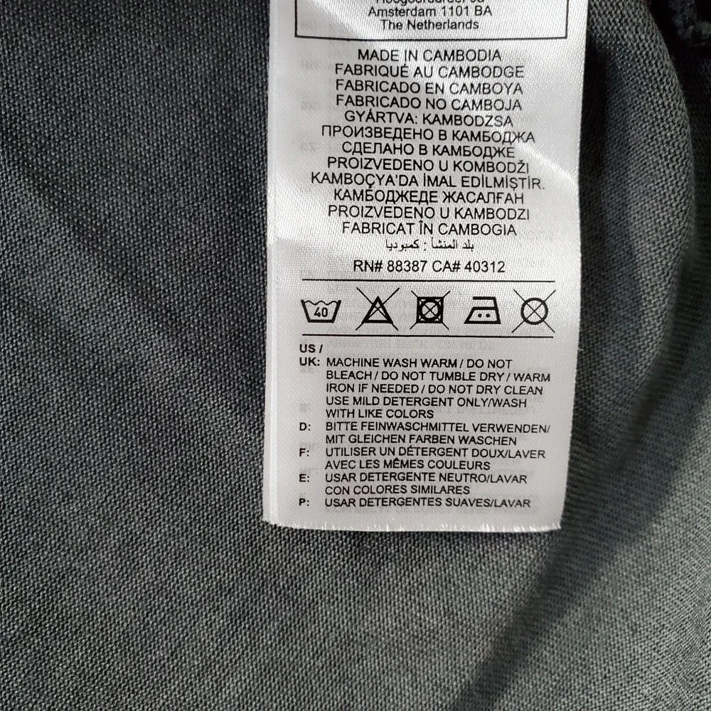 Adidas Hoodie Mens 2XLT Gray Graphic Logo Long Sleeve Lightweight Pullover EUC